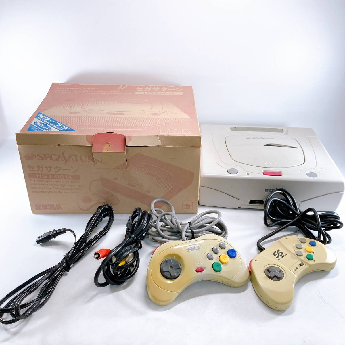 動作OK／ジャンク】SEGA セガ SEGA SATURN セガサターン 本体 セット 