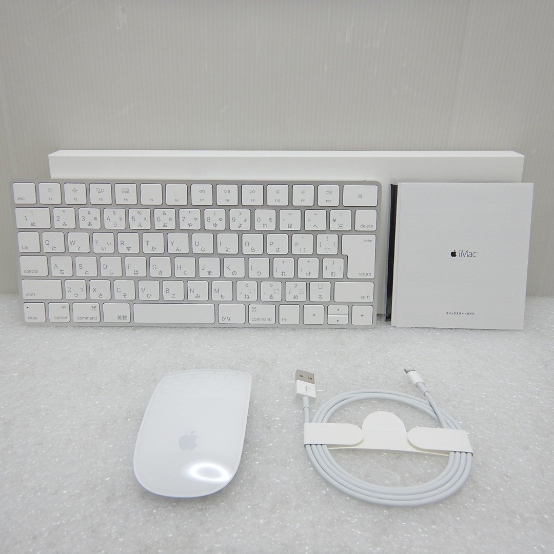 Apple iMac 2019 本体 キーボード マウス付属 キーボード・マウス