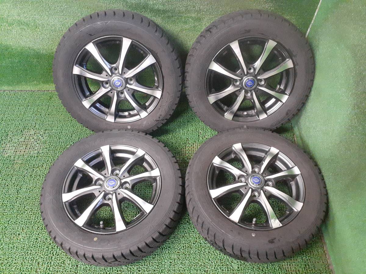 グッドイヤー ICENAVI6 155/65R13 Weds GALERIA 13×4J バリ溝