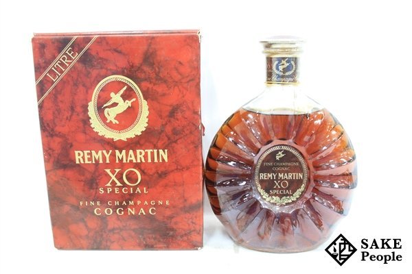 ◆注目! レミーマルタン XO スペシャル ファインシャンパーニュ 旧ボトル 1000ml 40% 箱 証明書付き コニャック