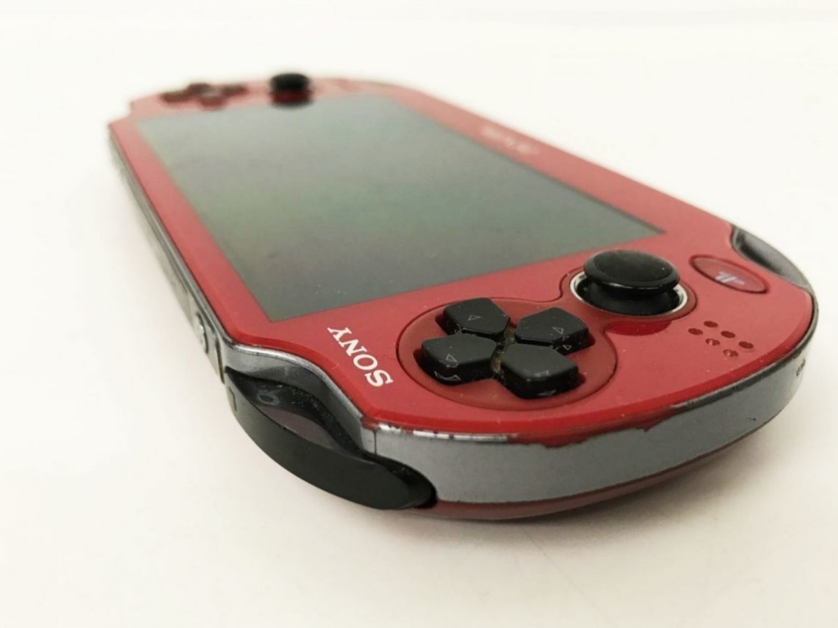 1円】PSVITA 本体 セット レッド SONY PlayStation VITA PCH-1000 初期