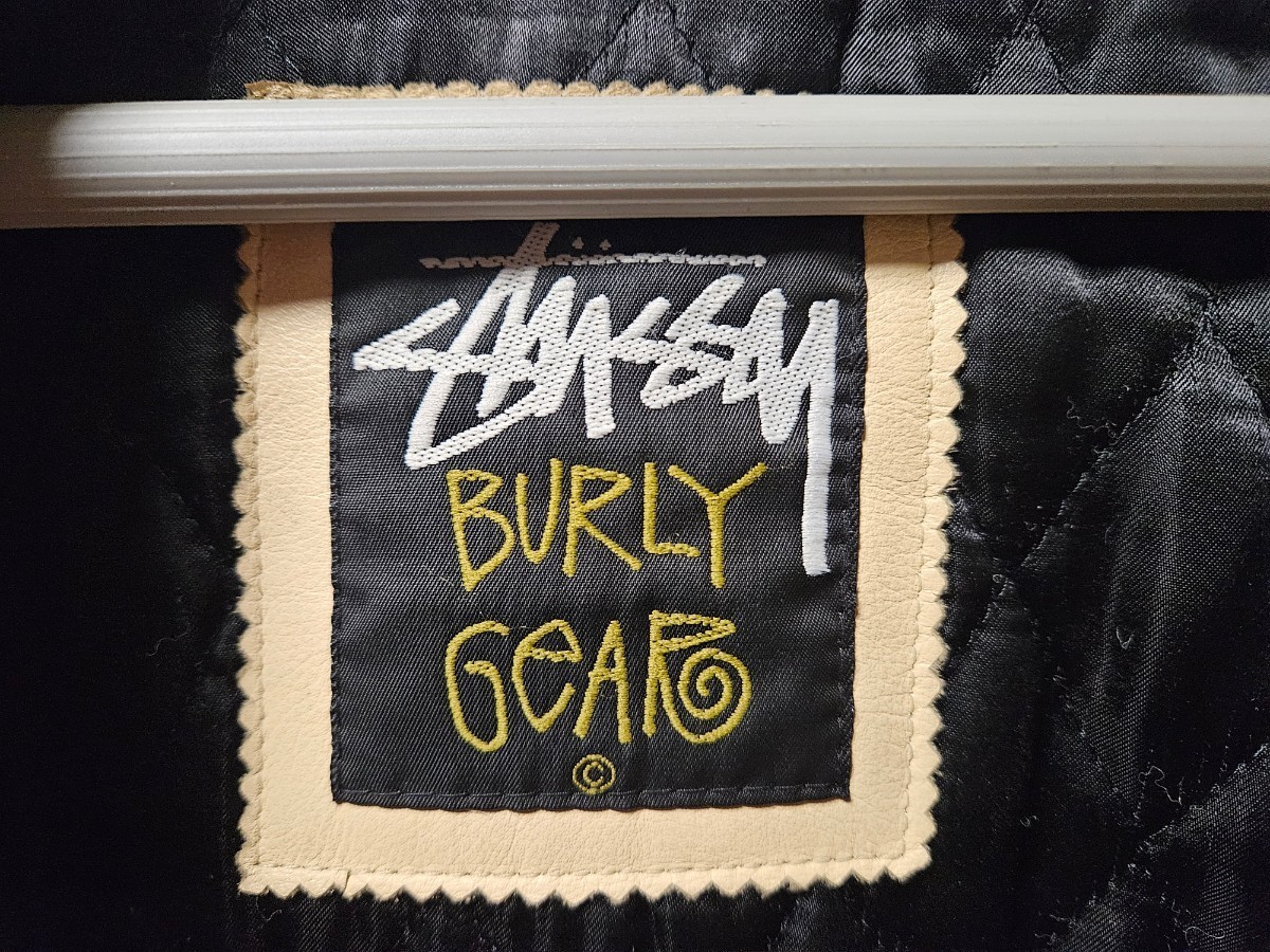 【希少】STUSSY　スタジャン　OLD GOLD Sロゴ　オールドステューシー 激レア！ 92年 OLD STUSSY ステューシー SSクーペ SS COUPE オールド