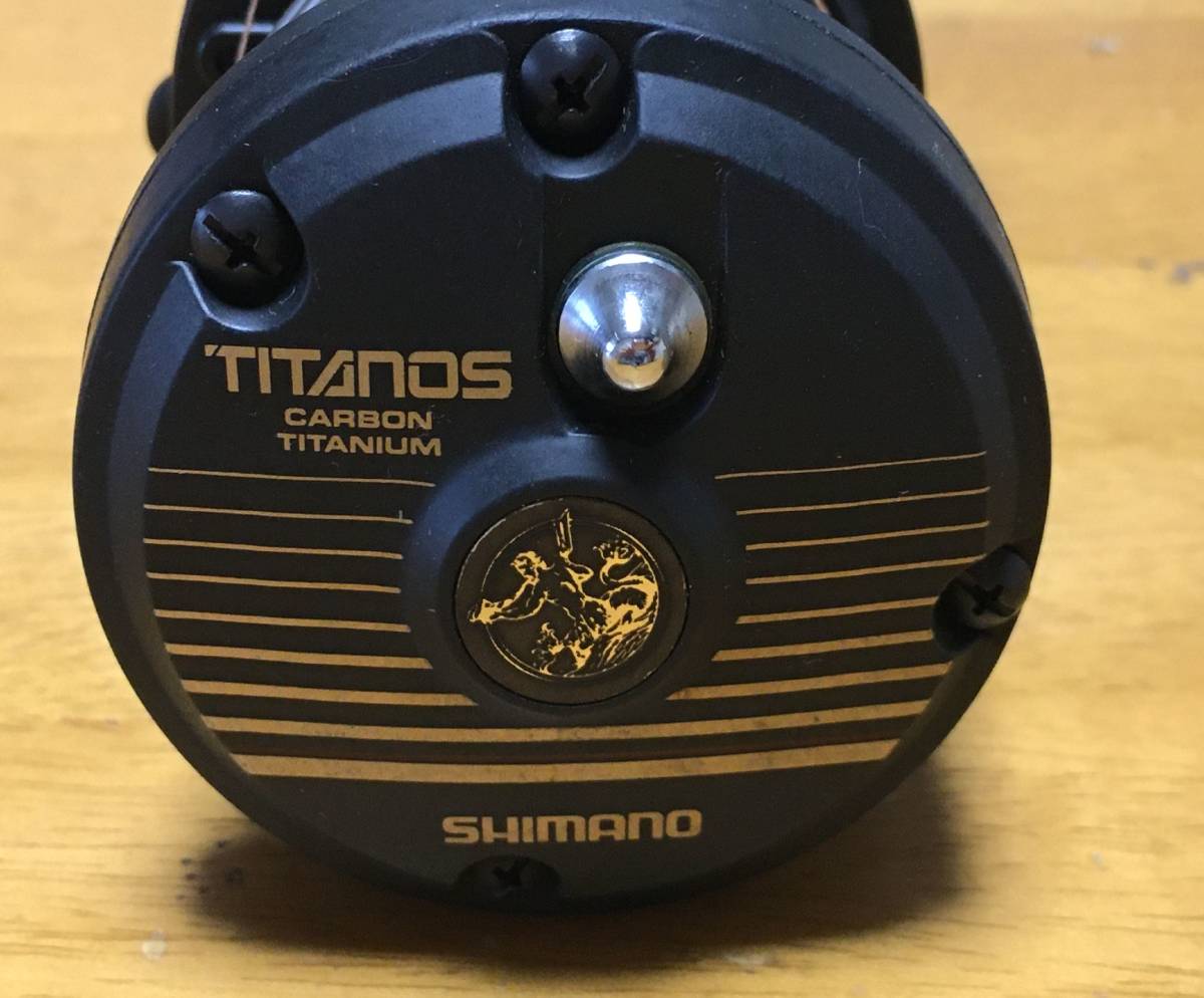SHIMANOシマノTITANOSチタノス船GT 現状品 スレ・傷あり 動作未確認