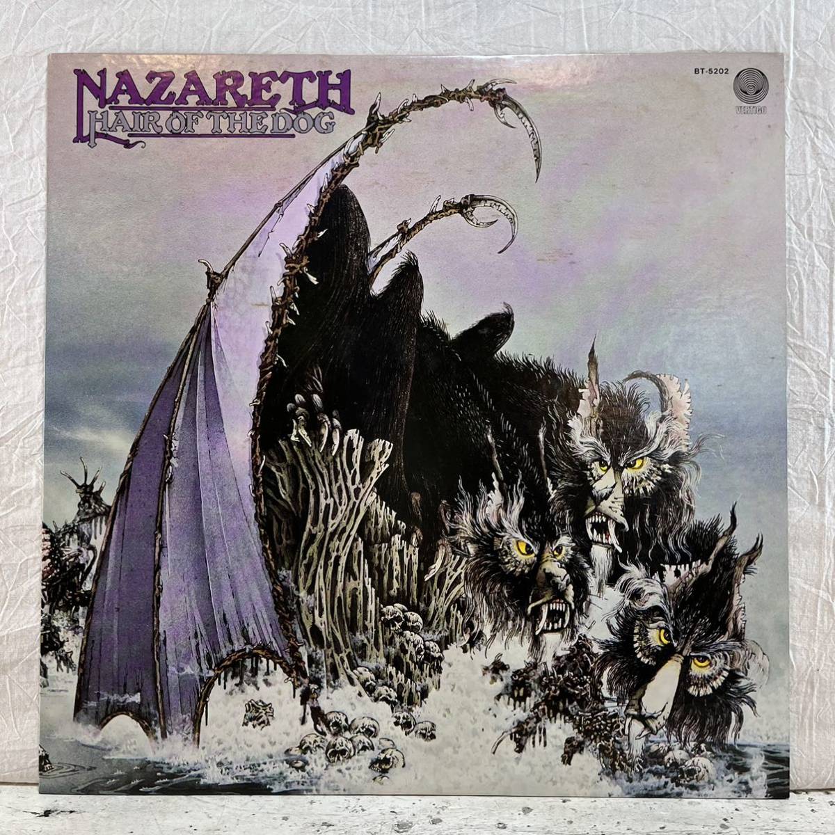 LP ナザレス Nazareth 人食い犬 Hair Of The Dog Disk良好 BT-5202