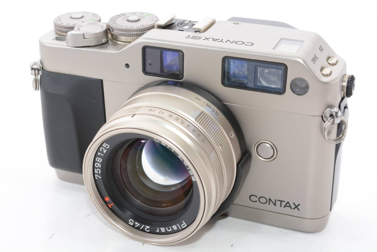 外観特上級】CONTAX コンタックス G1 / Carl Zeiss Planar 45mm F2 T