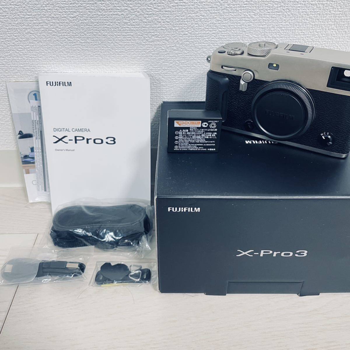 FUJIFILM 富士フイルム X-Pro3　DRシルバー　美品　元箱一式付