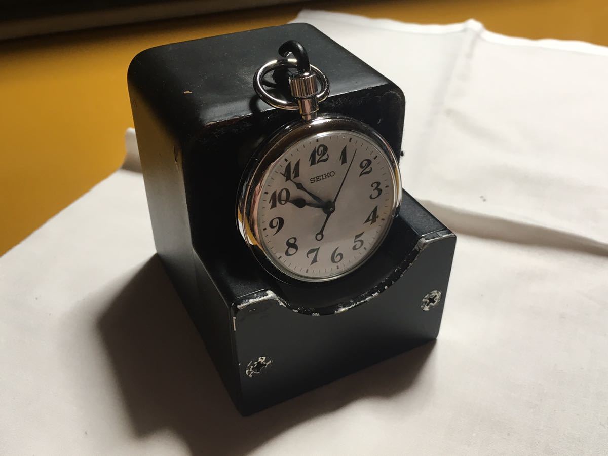 JR東海 新幹線 懐中時計 700系 置台セット