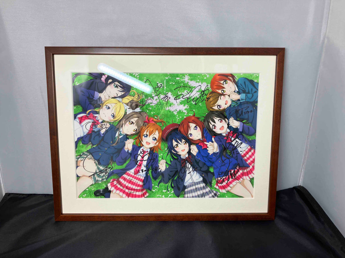 ラブライブ！ Loveca＋交換グッズ キャスト9人直筆サイン入り複製原画 