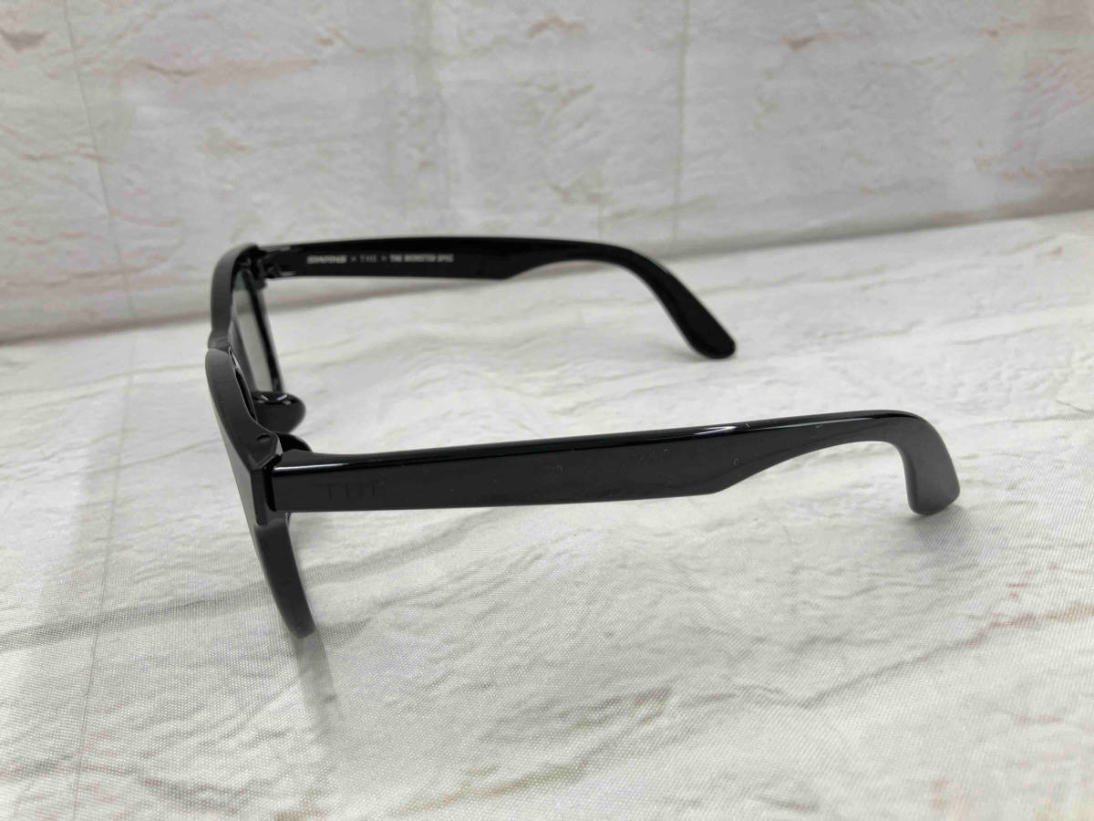 SWANS x THE THE MONSTER SPEC スワンズ xザ ザ モンスタースペック サングラス 日本製 黒縁 レンズ-ライトパープル系