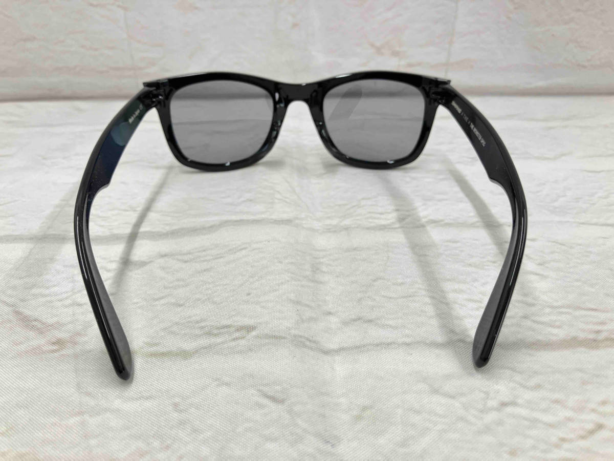 SWANS x THE THE MONSTER SPEC スワンズ xザ ザ モンスタースペック サングラス 日本製 黒縁 レンズ-ライトパープル系