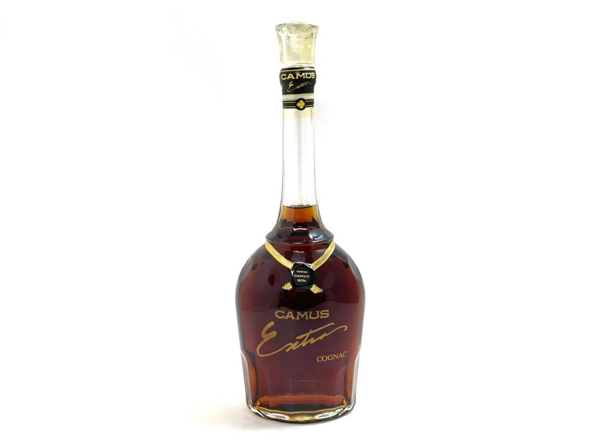 【未開栓・美品】CAMUS EXTRA 700ml 40度 カミュ エクストラ 飲料・酒 未開栓 CAMUS カミュ Extra エクストラ コニャック 700ml 箱付