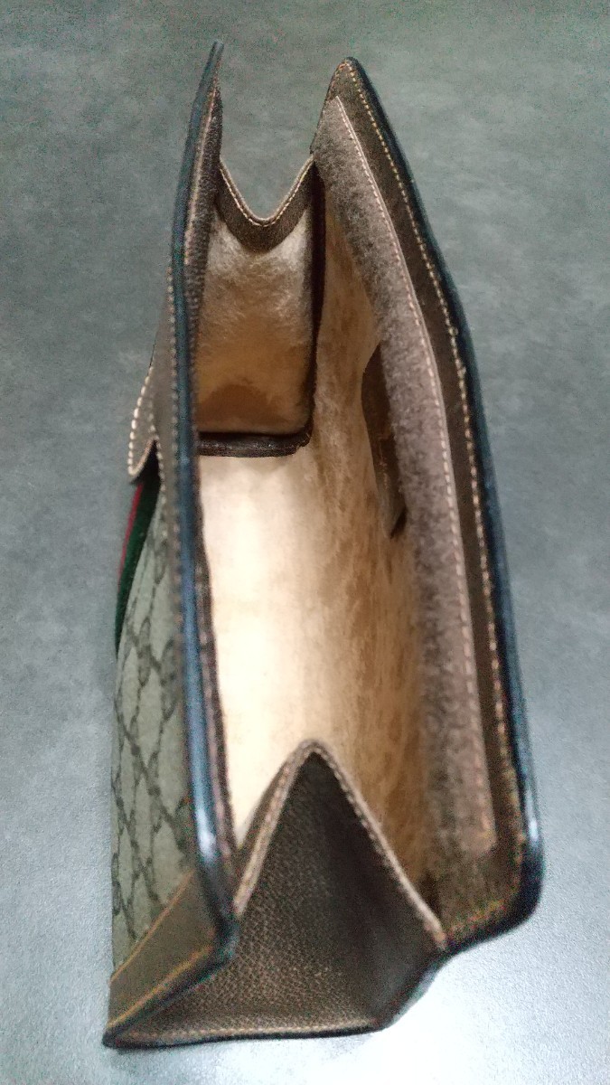 GUCCI オールドグッチ シェリーライン セカンドバッグ グッチ クラッチ