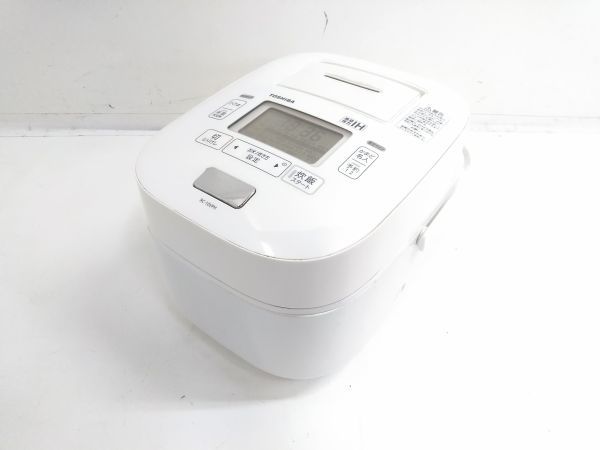 △東芝 TOSHIBA 真空圧力IH ジャー炊飯器 RC-10VPH 動作品 1115A-1 @100