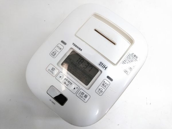 △東芝 TOSHIBA 真空圧力IH ジャー炊飯器 RC-10VPH 動作品 1115A-1 @100
