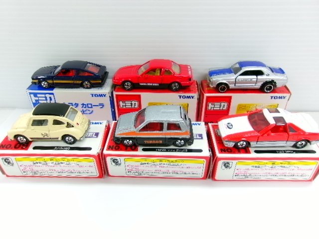 トミカ イベントモデル・特別仕様・非売品 6台セット (6143-28)(乗用車 
