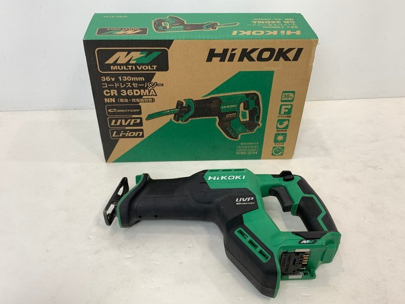 【ジャンク】HIKOKI ハイコーキ コードレスセーバーソー 36V 130ｍｍ CR 36DMA 【同梱不可】