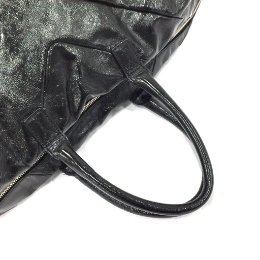 イヴ・サンローラン レザー イージーボストンバッグ ハンドバッグ