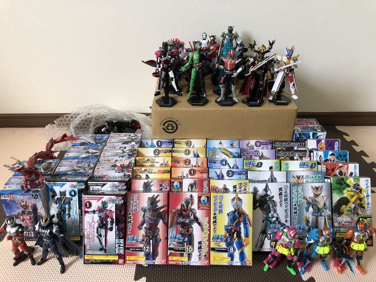 仮面ライダー 食玩フィギュア セット まとめ売り SO-DO SHODO 装動