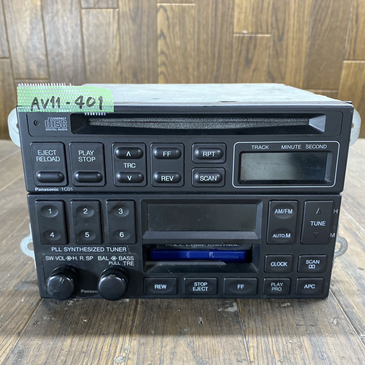 AV11-401 激安 カーステレオ マツダ ユーノスロードスター Panasonic