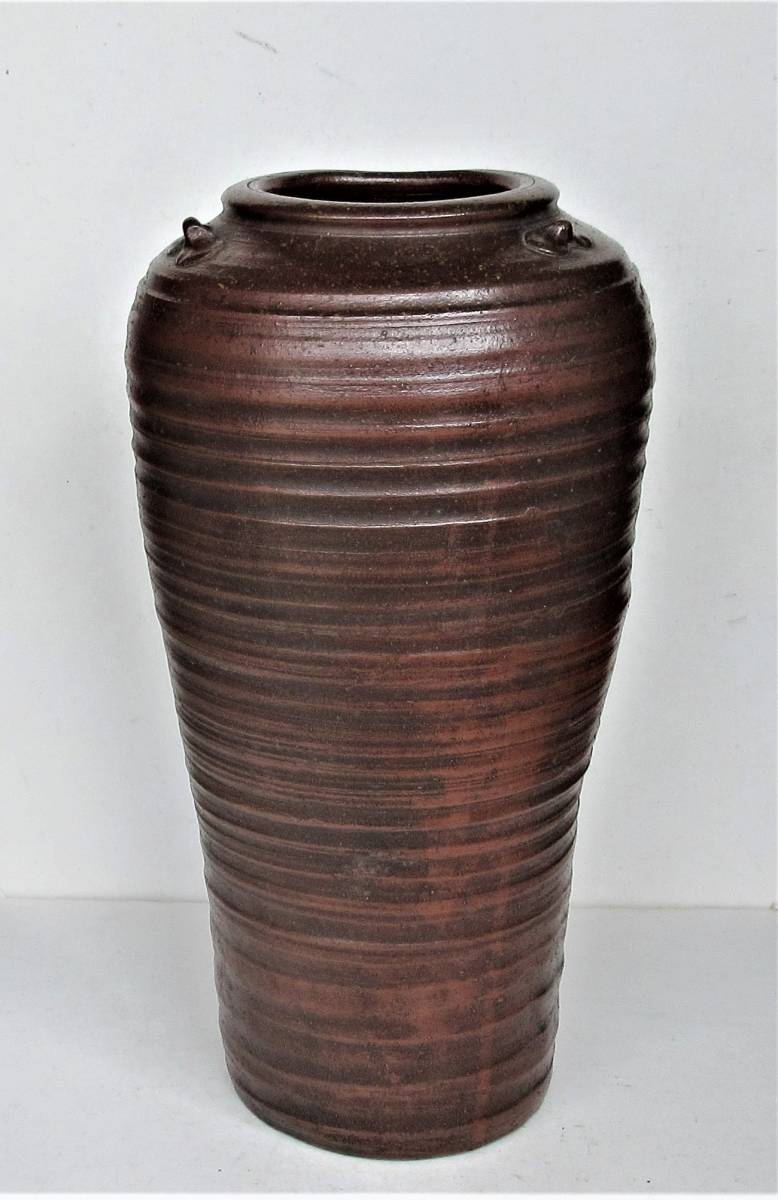 人気定番，高品質 古備前 三耳花入れ 桃山 江戸時代(備前)｜売買されたオークション情報、yahooの商品情報をアーカイブ公開 - オークファン 備前