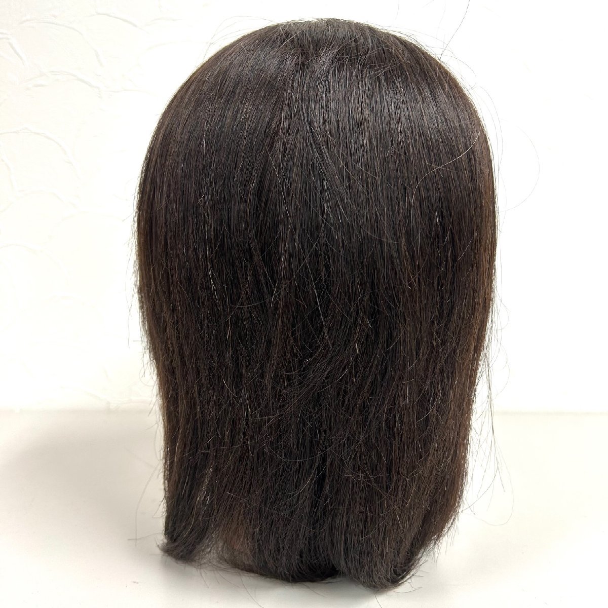 80】1円～カットウィッグ 15体セット 美容師実技試験用 24-12-23