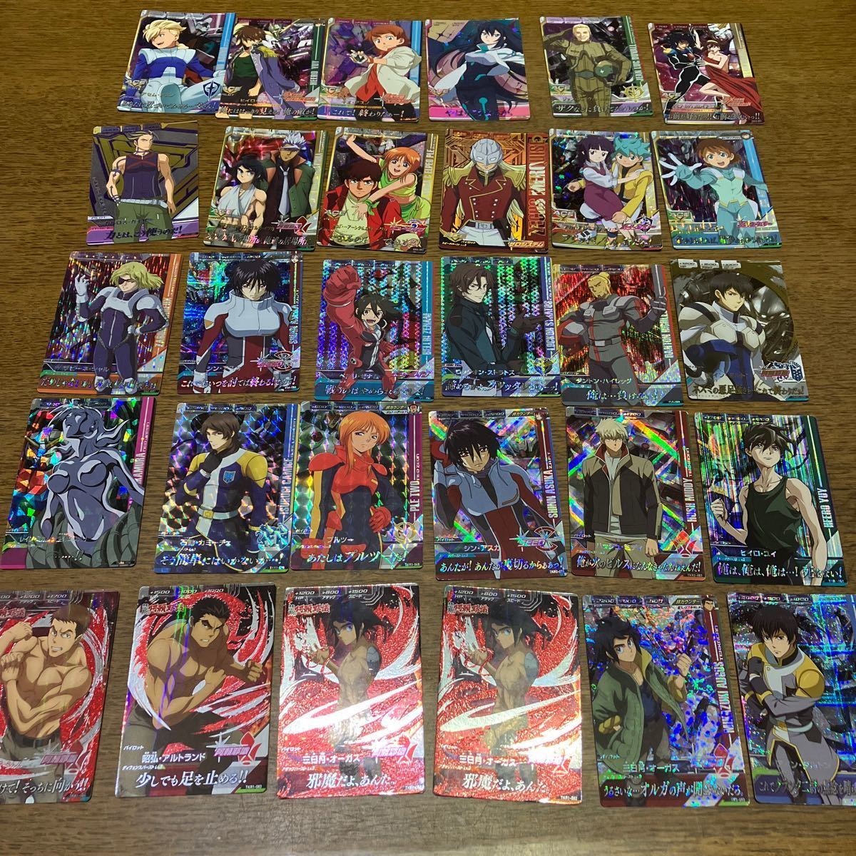 ガンダム トライエイジ　パイロット　Mレア、CP 125枚