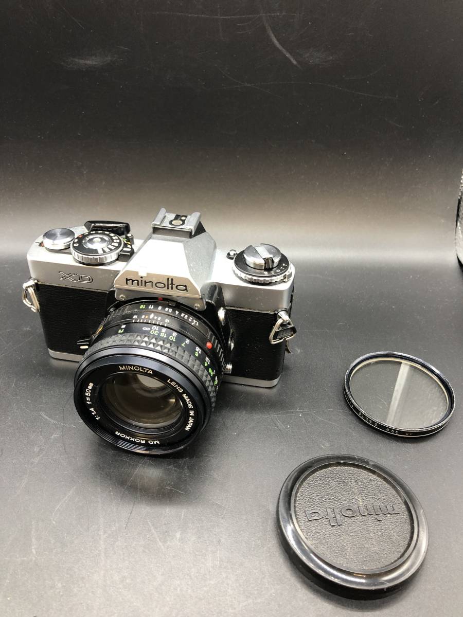 MINOLTA ミノルタ XD ROKKOR 1:1.4 F=50mm　ジャンク　カメラ　レンズ