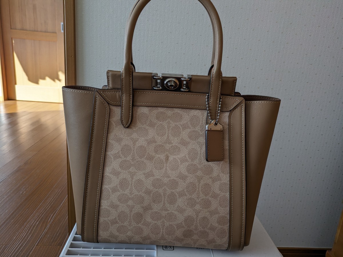 コーチのショルダーバック ショルダーバッグ コーチ COACH チャコール 