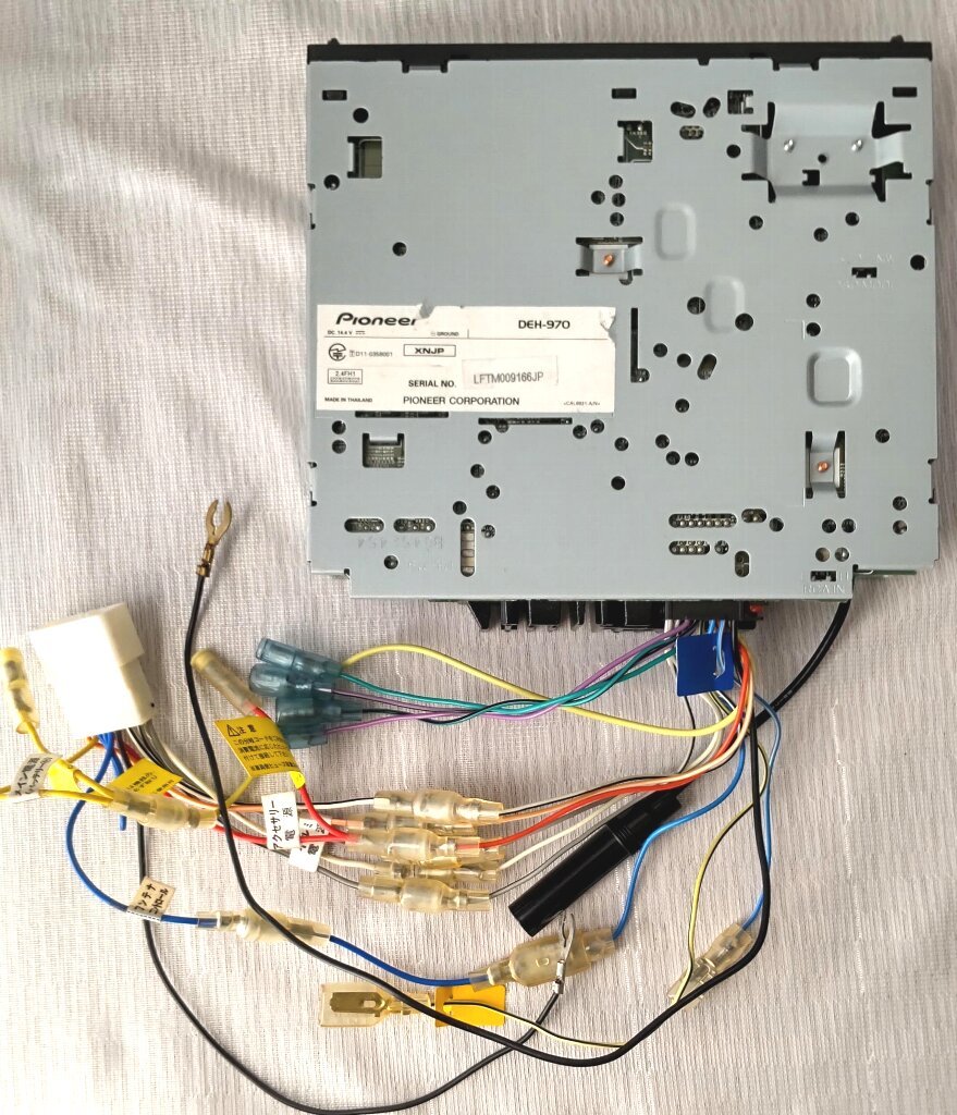 DEH-970 | カロッツェリア カーオーディオ専門 見た目を変えずに音を良くする♪ クレールオンラインショップ 人気衰えない名機　carrozzeria DEH-970　1DINオーディオ　CD，USBx2，SDカード，Bluetooth 中古品