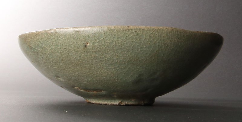 委託HK◇時代 高麗青磁鉢 （茶道具 古美術 陶磁器 高麗 朝鮮 茶の湯 青瓷）