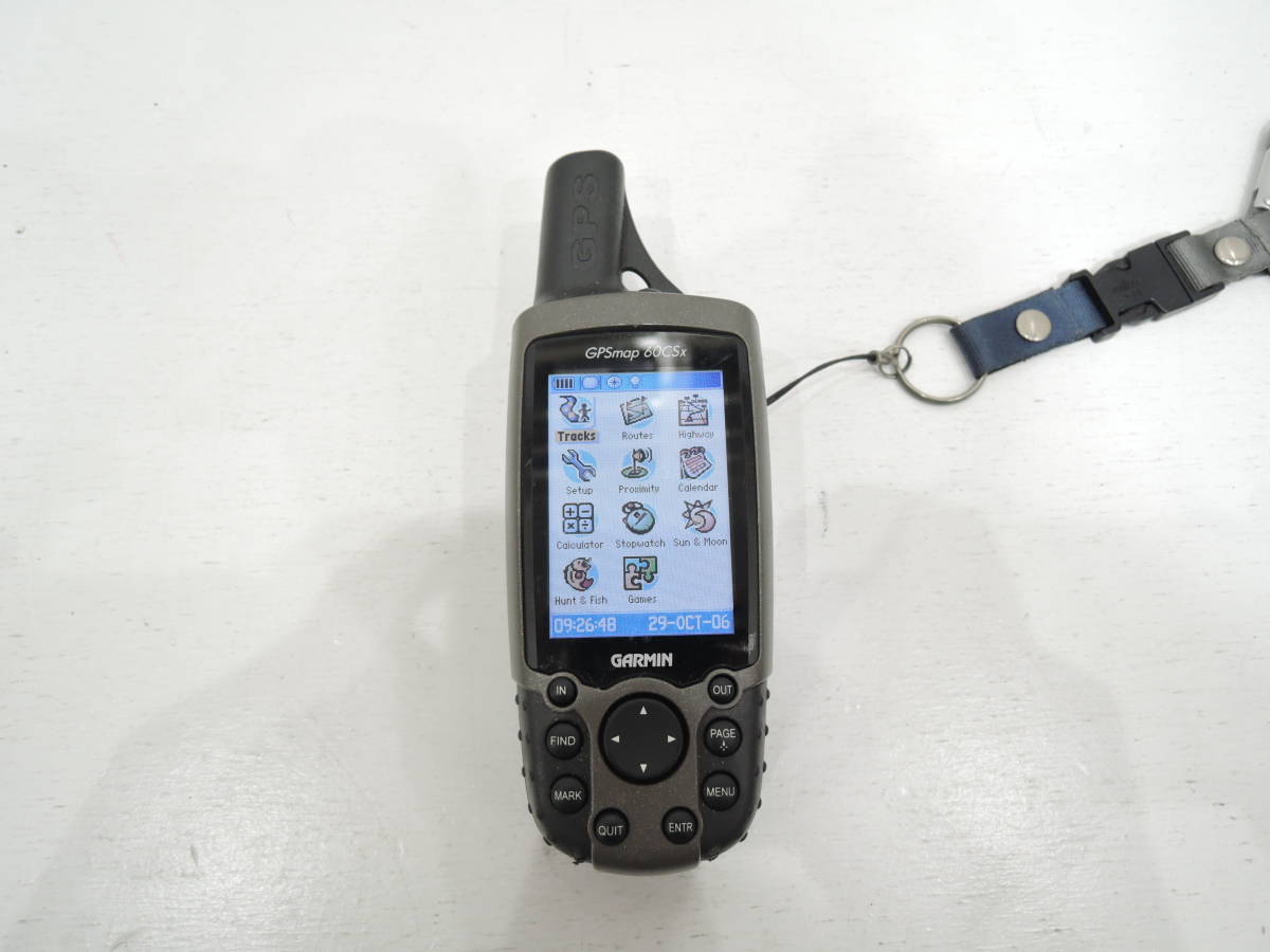 GARMIN ガーミン GPSMAP 60CSx 通電確認済　A2237