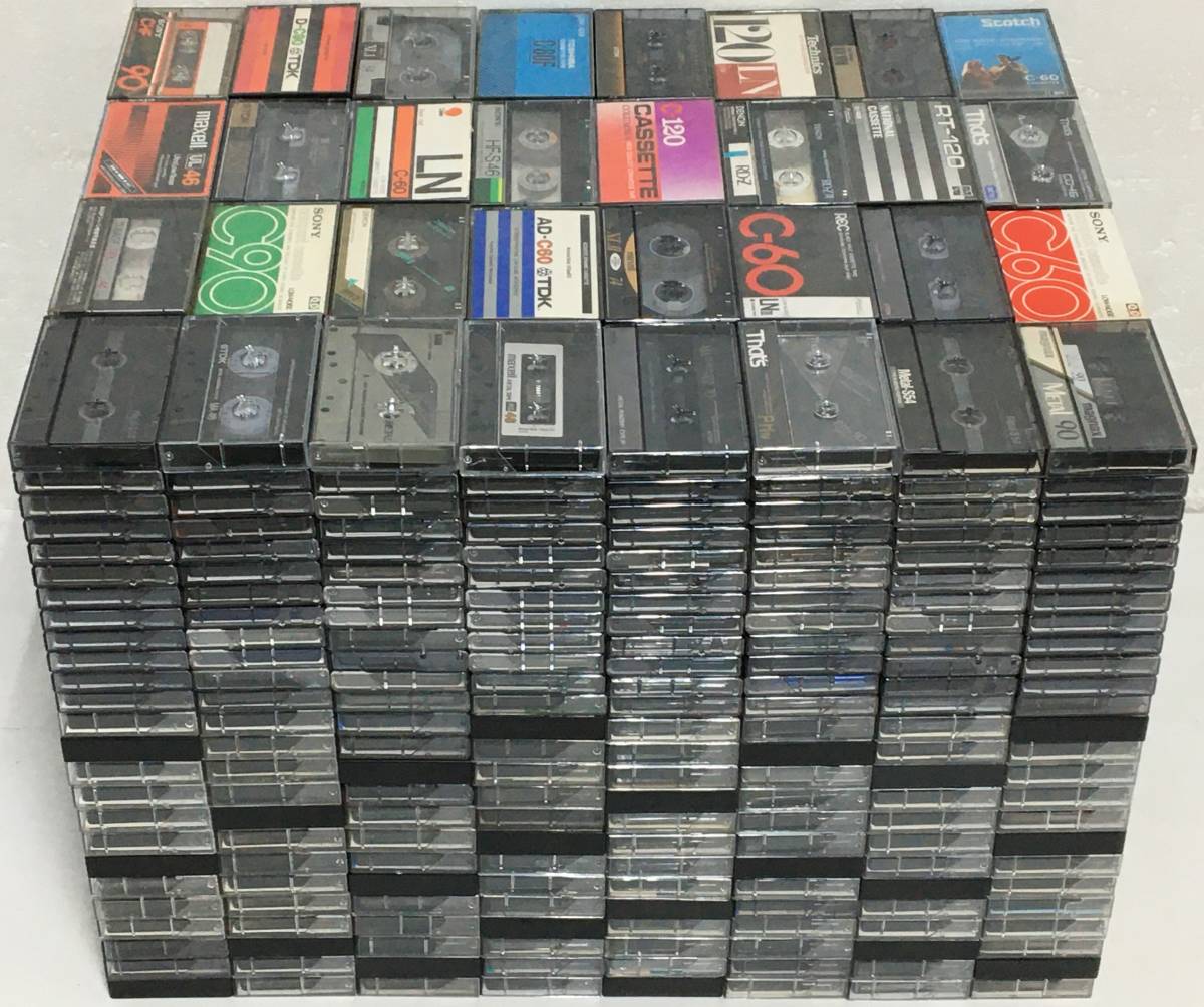 Z830 中古 カセットテープ 大量 まとめ 800本 セット SONY TDK maxell