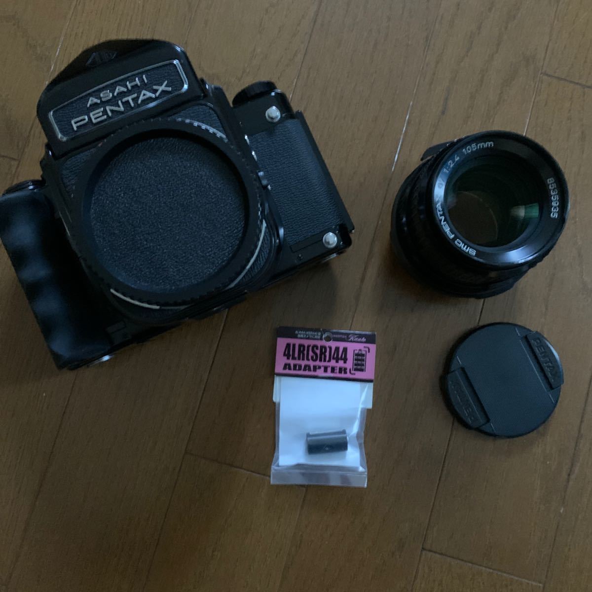 ペンタックス 6×7 105mmセット グリップ付き 0 105mm TTL ウッド