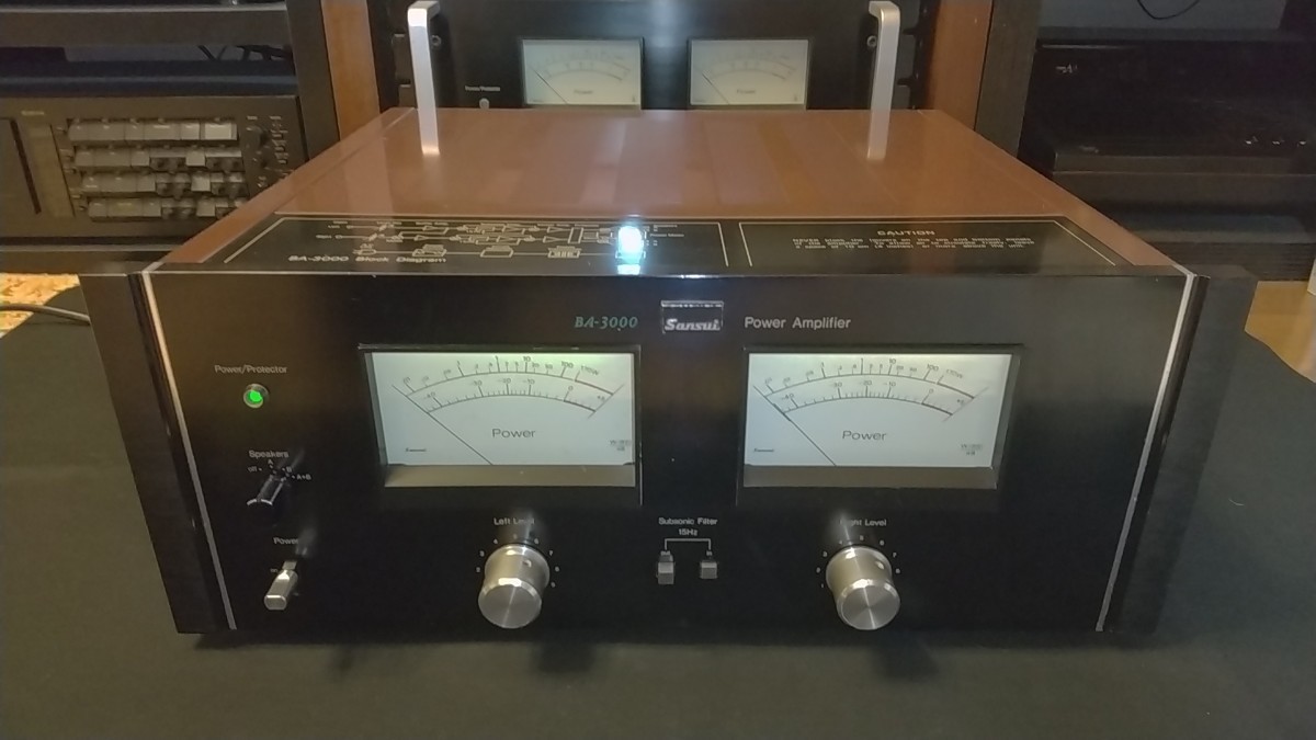 BA-3000 SANSUI サンスイ - パワーアンプ Sansui ステレオパワー