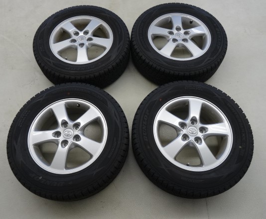 ☆中古美品☆トヨタ純正☆バリ溝スタッドレス☆アルファード ヴェル