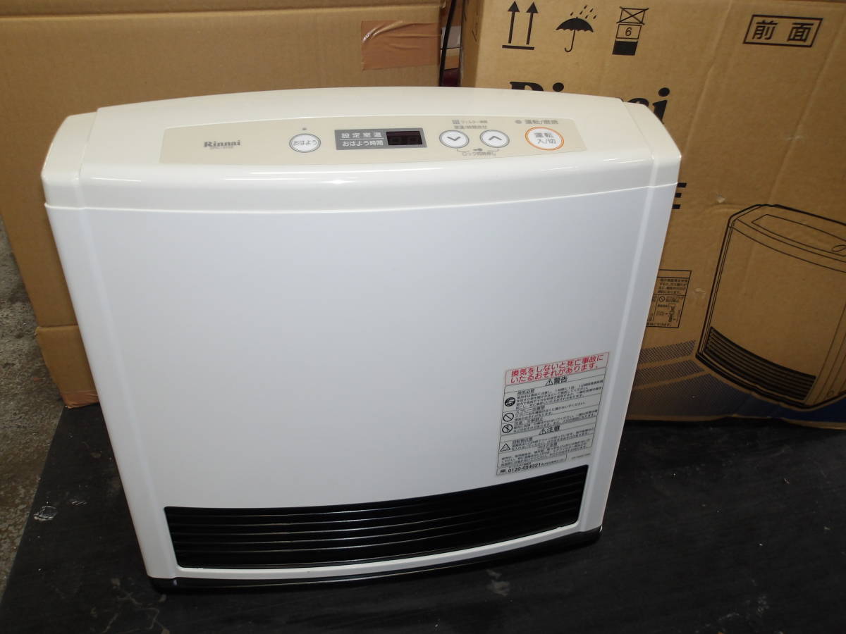 新品未使用 リンナイ ファンヒーター SRC-364E LPガス ガスコード5m