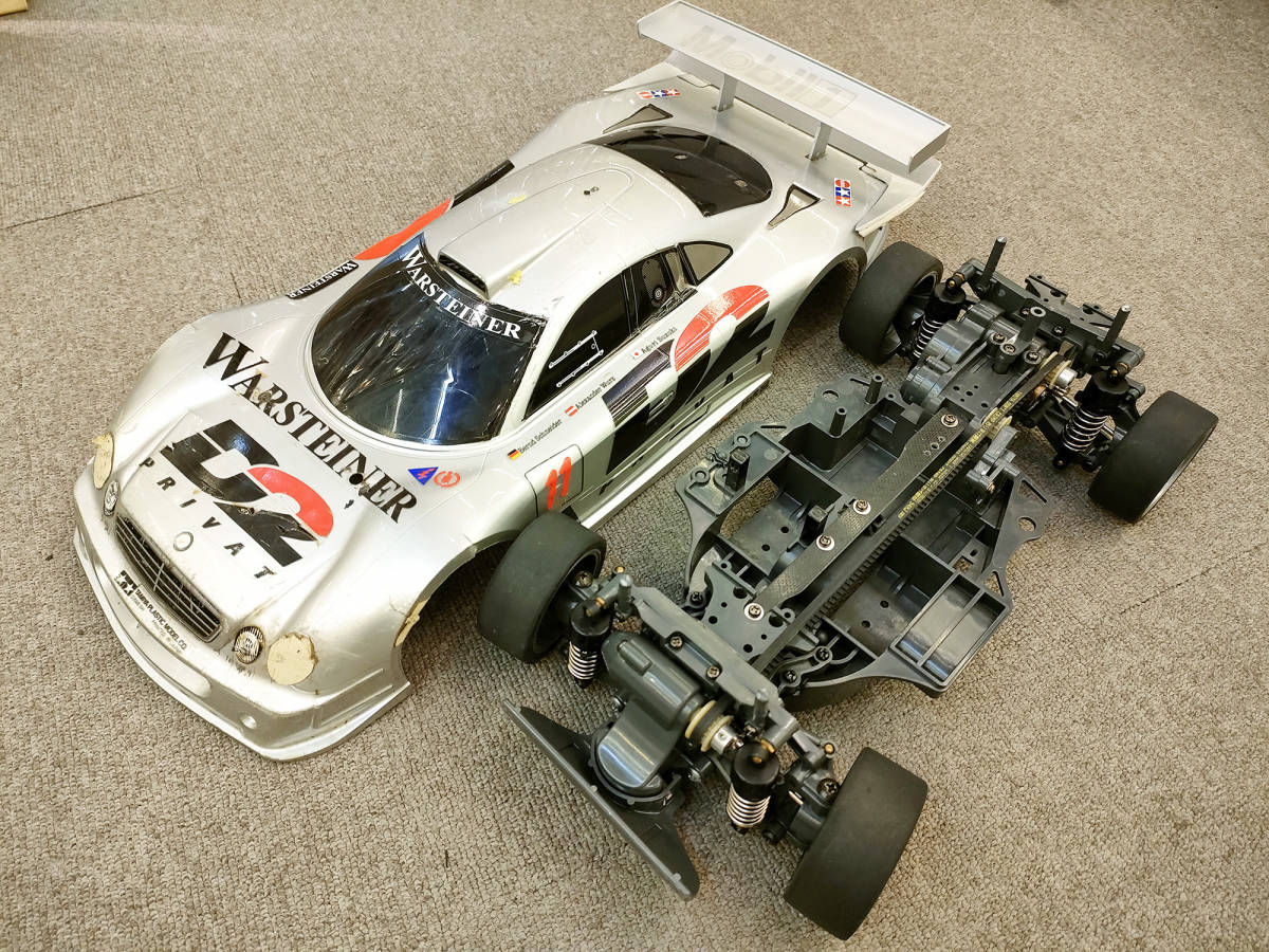 中古】TA03-R メルセデスベンツCLK-GTR タミヤ O/H済 タミヤ 1⁄10 CLK