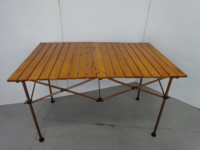 Coleman コールマン ナチュラルウッドロールテーブル クラシック110 キャンプ テーブル/チェア 033256005