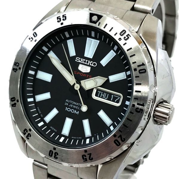 【限定セール，高品質】 SEIKO セイコー SEIKO5 セイコー5 SPORTS 腕時計 SRP357J1 自動巻き アナログ ラウンド 機械式 オートマチック カレンダー み(その他)｜売買されたオークション情報、yahooの商品情報をアーカイブ公開 その他