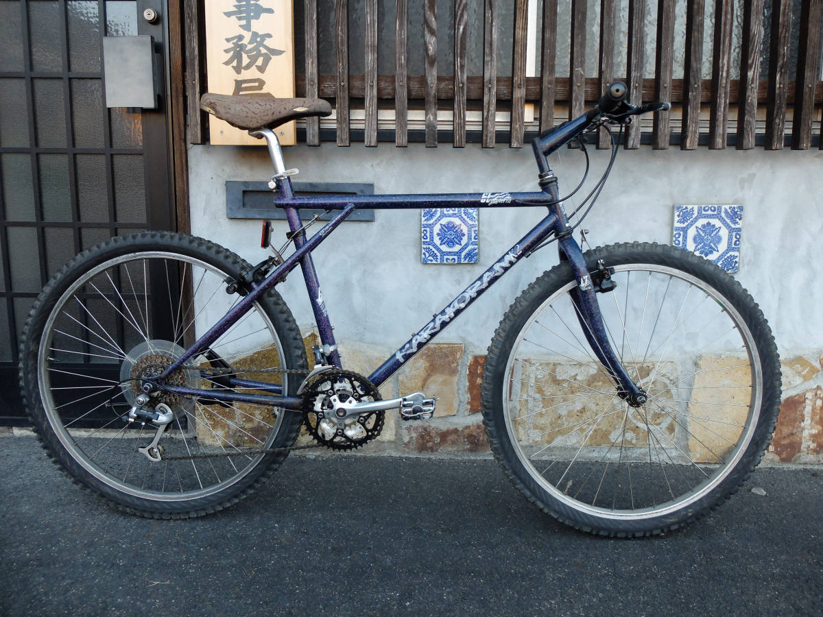 89'　OLD　MTB　米国 GT KARAKORAM　K2　ジーティー・カラコラム　日本製！タンゲ・クロモリ/トリプル・トライアングル　Deore XT