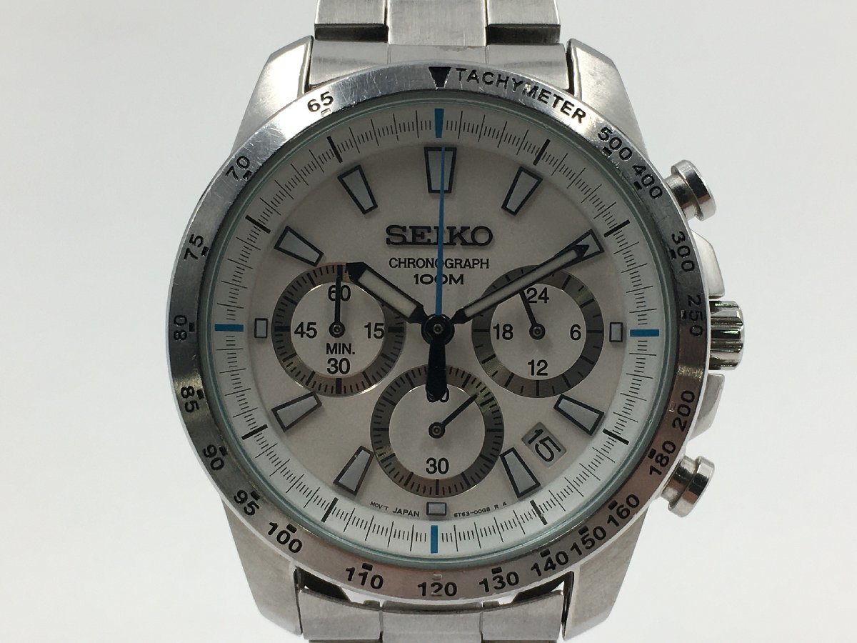 クロノグラフ SEIKO セイコー - 6T63-00D0 メンズ 腕時計 00D0｜Yahoo 