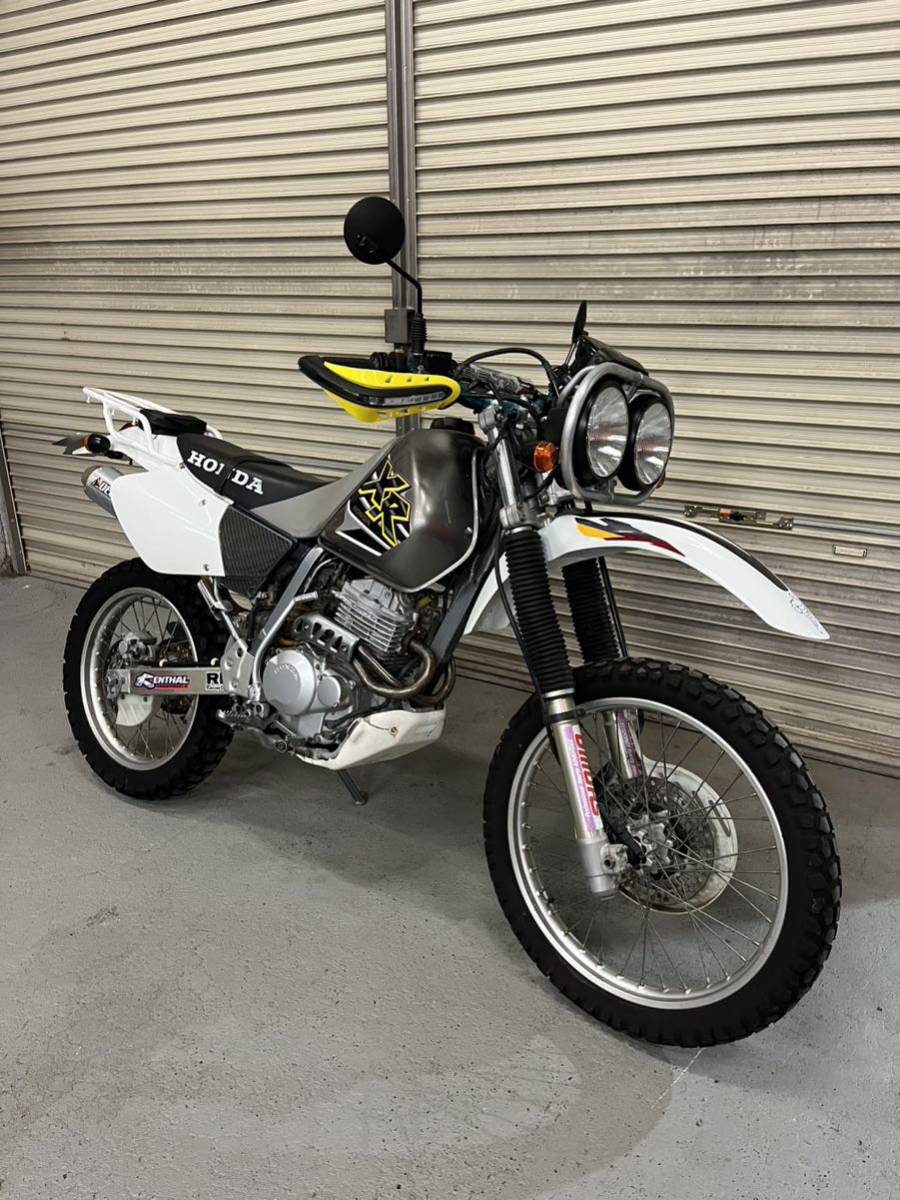 動画あり　ホンダ　XR250 BAJA バハ　規制前　96年モデル　MD30 実働　10000キロ代　代替メーター付　レストアベース　DELTA オフロード