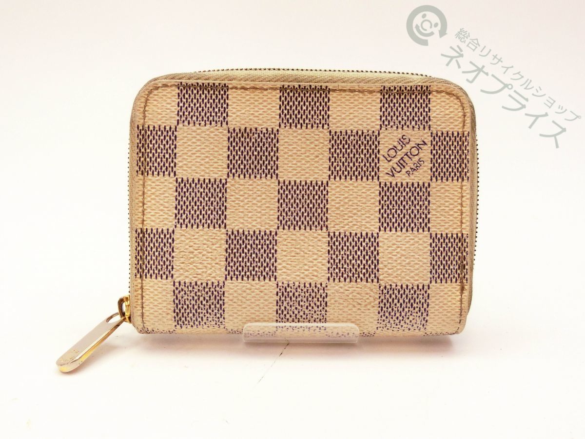 ◆N3996 ルイヴィトン ダミエアズール ジッピーコインパース 小銭入れ コインケース