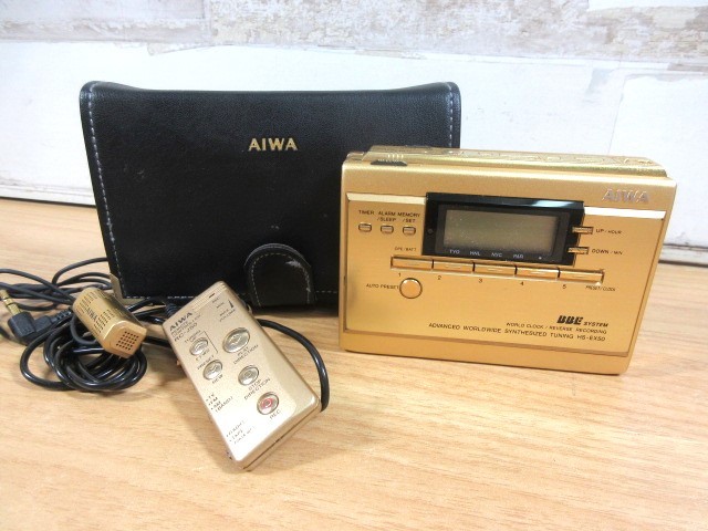 赤字超特価，お買い得 2K3-4 AIWA/アイワ HS-EX50 BBE SYSTEM 10th anniversary ポータブルカセットプレーヤー/レコーダー ジャンク 動作未確認(録音、再生)｜売買されたオークション情報、yahooの商品情報をアーカイブ公開 - オ 録音、再生