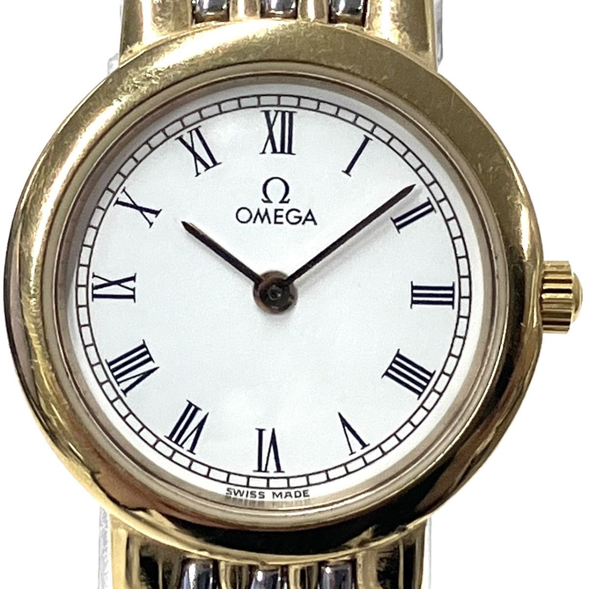 B048-SB2-639 ◎ OMEGA オメガ Deville デビル レディース 腕時計