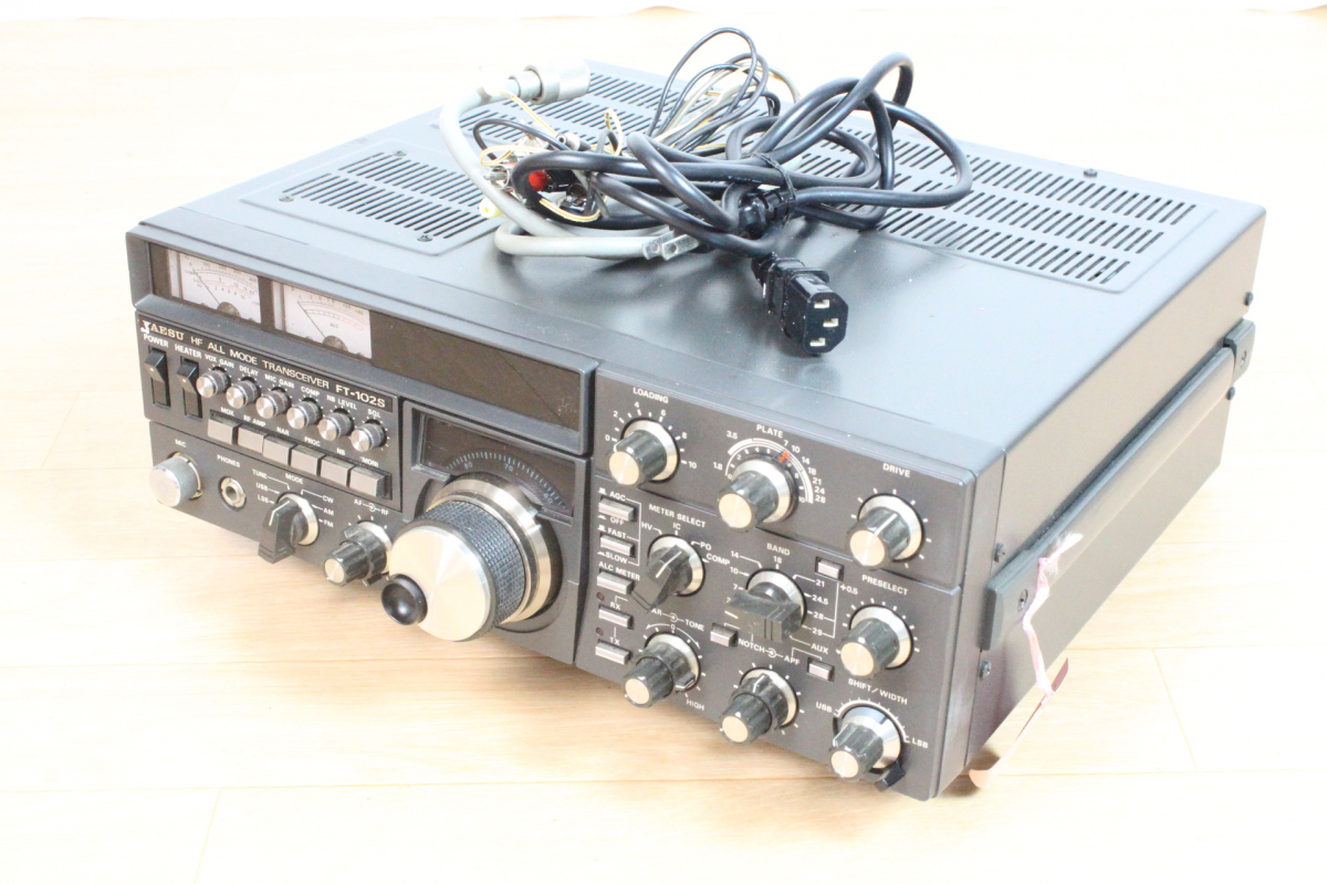 ト福】YAESU 八重洲無線 FT-102S HF オールモード トランシーバー 受信