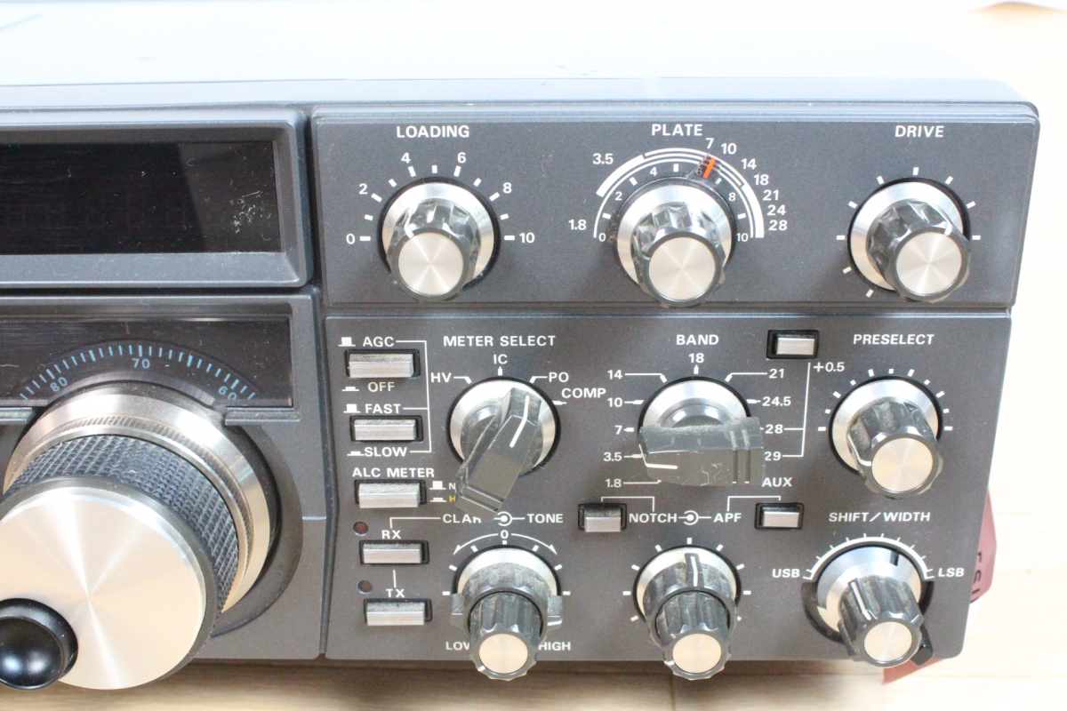 ト福】YAESU 八重洲無線 FT-102S HF オールモード トランシーバー 受信