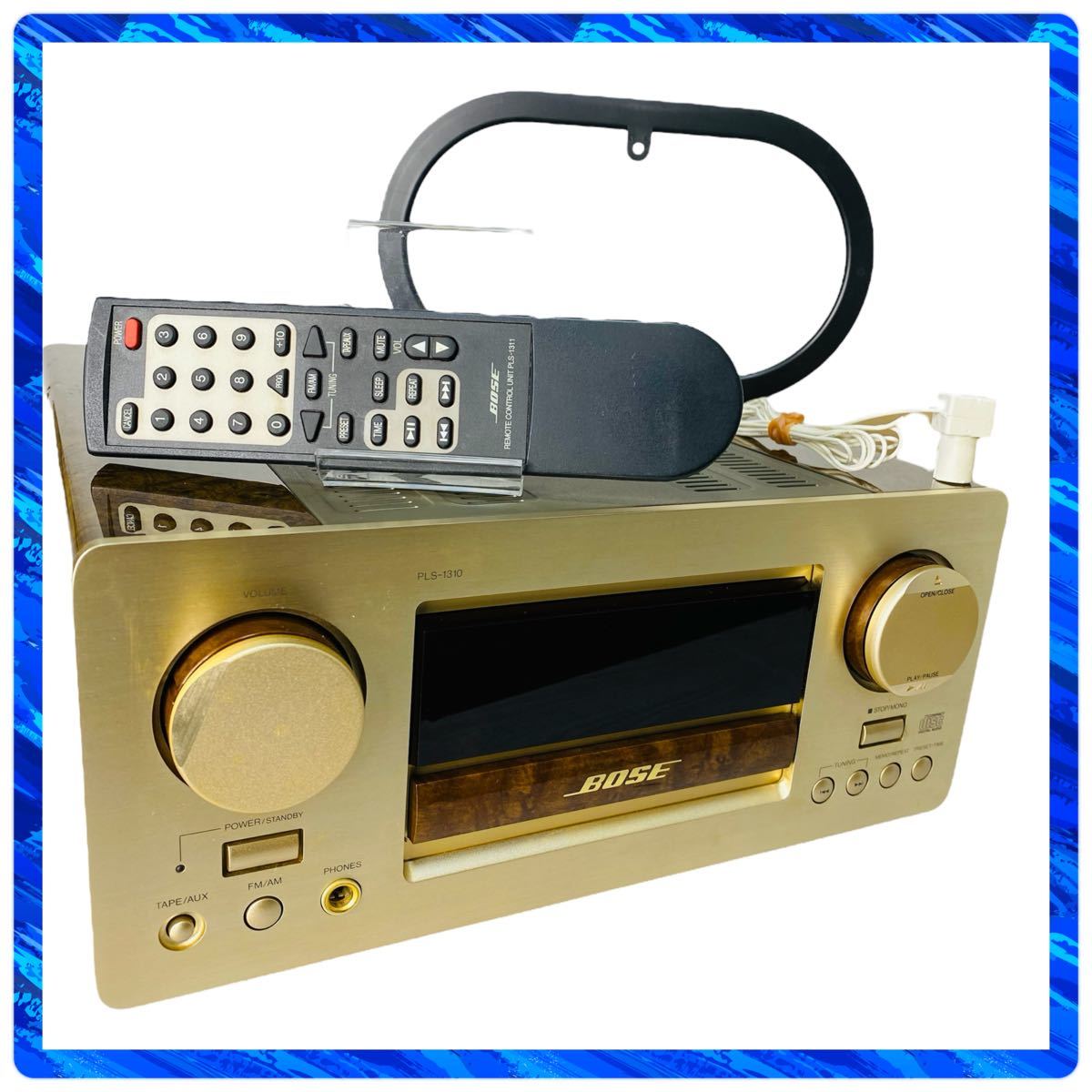 BOSE ボーズ PLS-1310 CDレシーバー リモコン付き BOSE PLS-1310CD