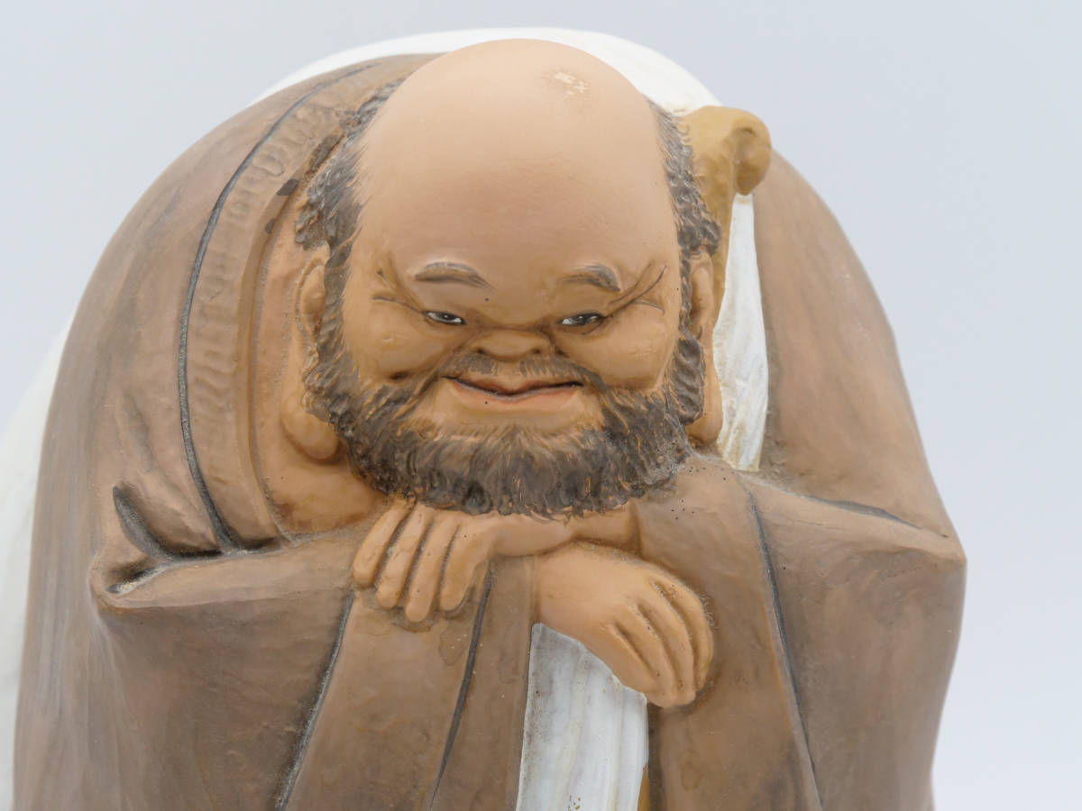博多人形師 中村衍涯作 布袋像 / 無形文化財 / 伝統工芸 / 置物(日本