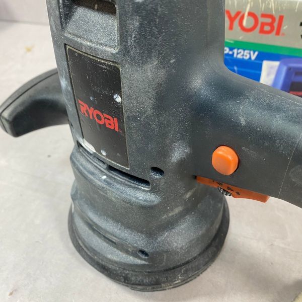 動作良好 RYOBI リョービ サンダポリシャ DSP-125V 付属品多数 外箱 取